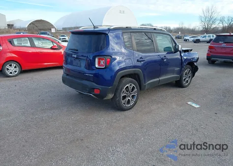 2017 Jeep Renegade Limited 4X4 from USA, damaged, VIN ZACCJBDB3HPF01309